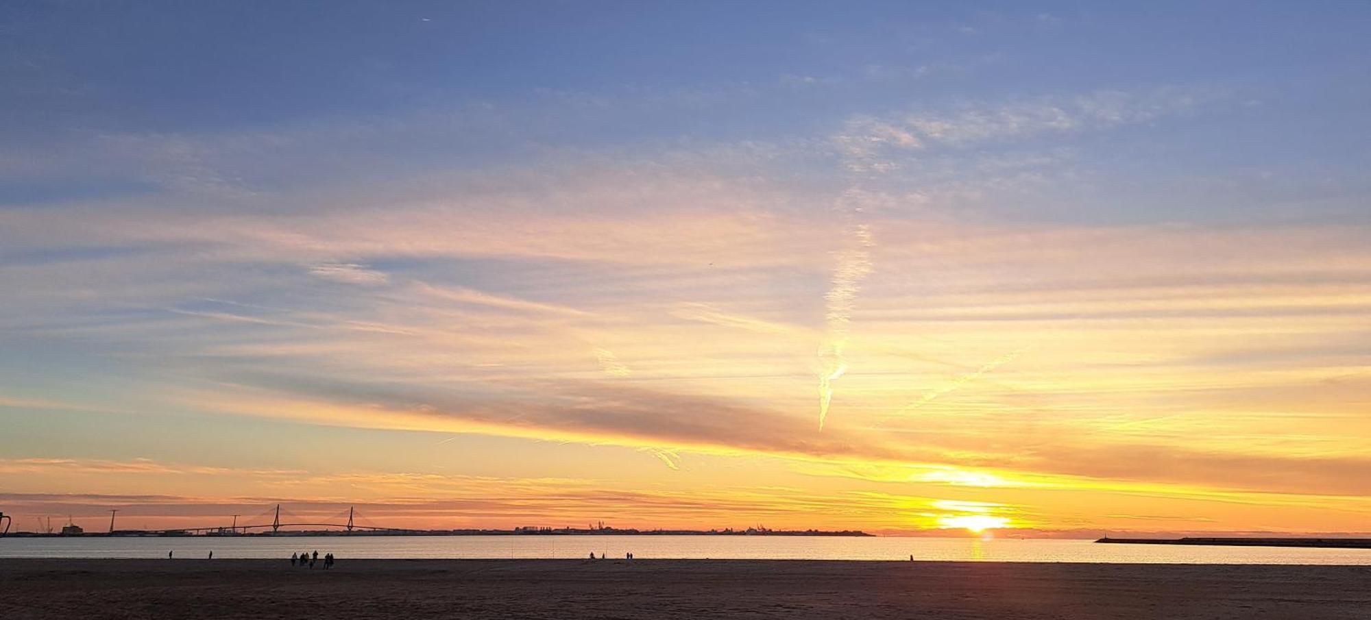 Atico Primera Linea De Playa Con Vistas Al Mar-Climatizado-Wifi-Parking エル・プエルト・デ・サンタ・マリア エクステリア 写真